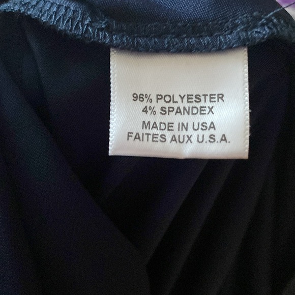 Misa Los Angeles Domino Tie Front Mini Dress Midnight Blue Navy - Picture 9 of 10